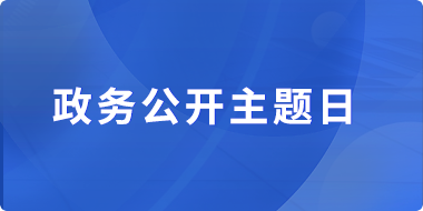 政务公开主题日