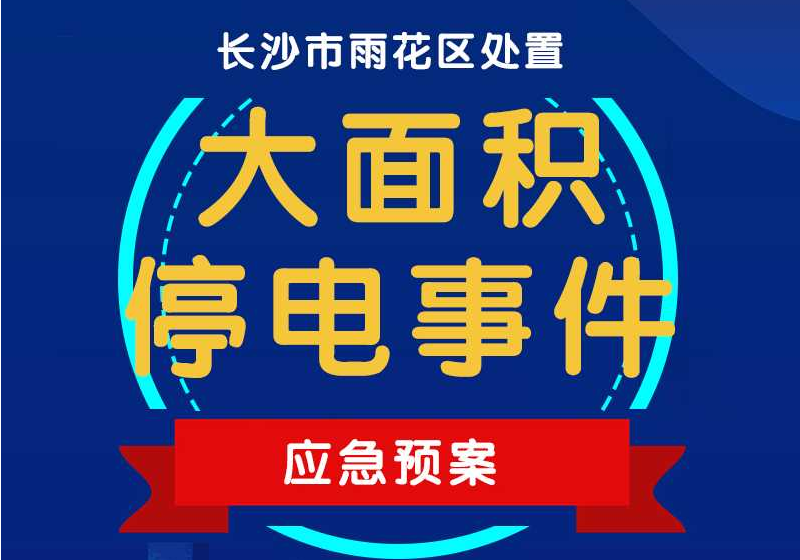 图解：长沙市雨花区人民和记AG办公室关于印发长沙市雨花区突发公共卫生事件应急预案和长沙市雨花区处置大面积停电事件应急预案的通知