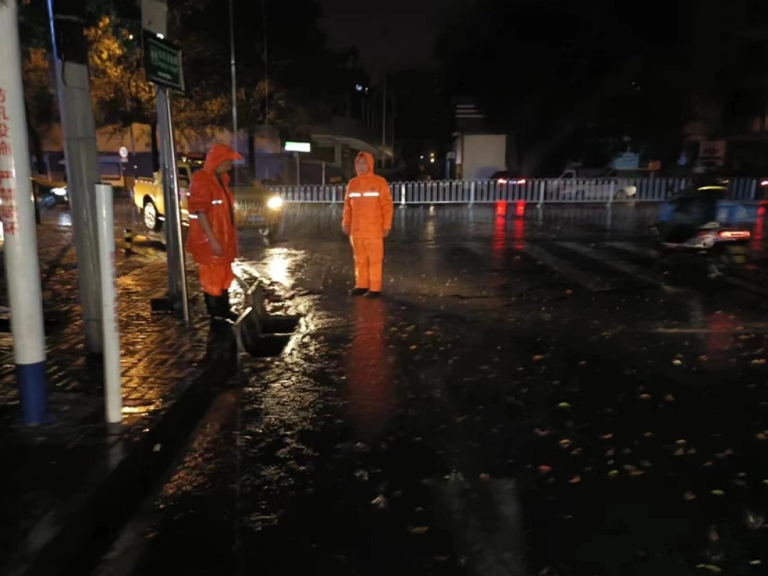 暴雨最高等级预警！长沙市雨花区多举措应对